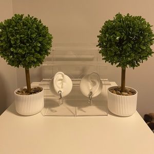 Silver Chain Earring